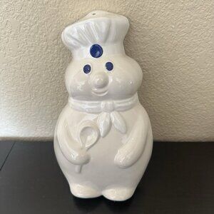 Pillsbury Poppin Fresh  ceramic Mold advertising figure 1988 B & M in box